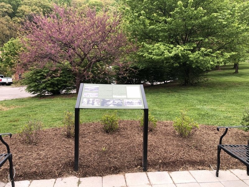 History of Evan Mill and Crystal Spring Marker image. Click for full size.