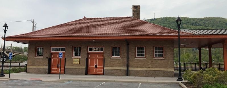 The Virginian Railway Roanoke Passenger Station image. Click for full size.