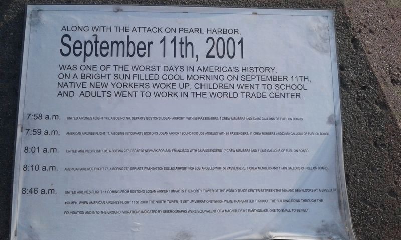 Fulton County 9-11 Memorial image. Click for full size.