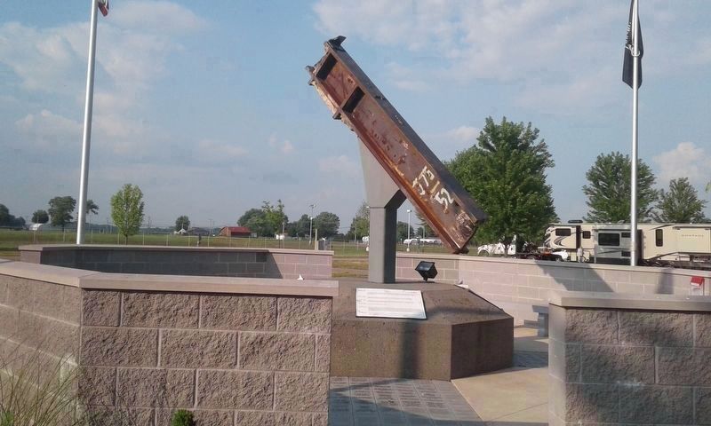 Fulton County 9-11 Memorial image. Click for full size.
