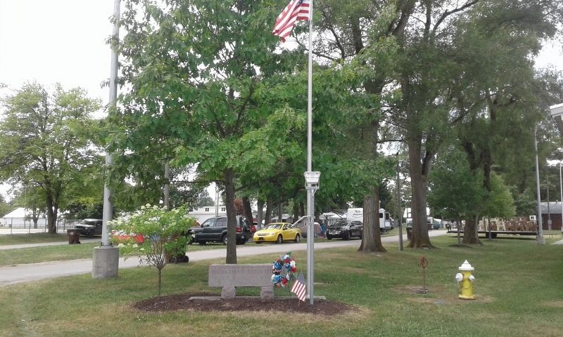 Fulton County Veterans Pavilion Marker image. Click for full size.