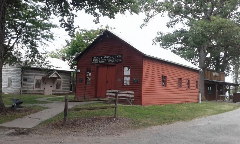 Reighard Blacksmith Shop image. Click for full size.