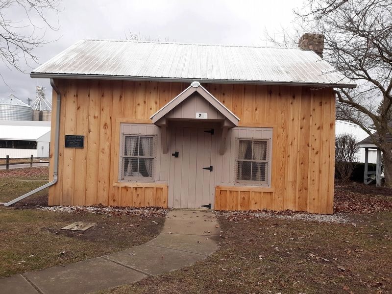 Canfield Cabin Marker image. Click for full size.