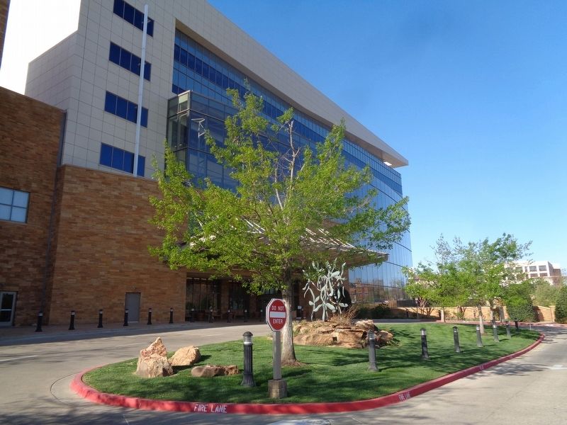 The Peggy and Charles Stephenson Oklahoma Cancer Center Marker. Click for full size. The Peggy and Charles Stephenson Oklahoma Cancer Center Marker image. Click for full size.
