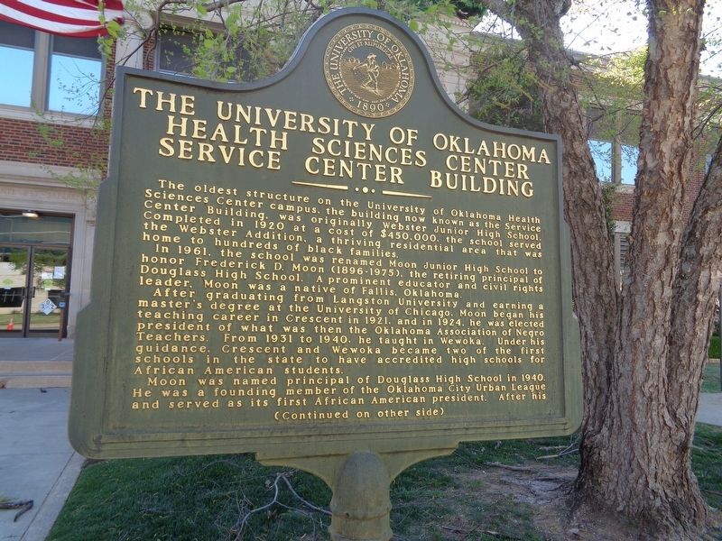 Service Center Building Marker image. Click for full size.