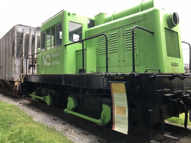Virginia Central Porter Rod Driven Locomotive #3 Marker. Click for full size. Virginia Central Porter Rod Driven Locomotive #3 Marker image. Click for full size.