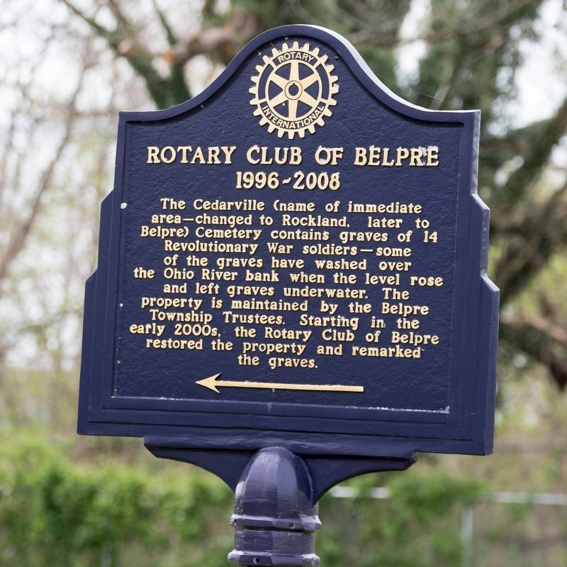 Cedarville Cemetery Marker image. Click for full size.