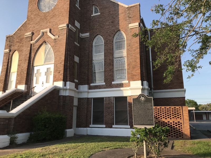 Trinity Lutheran Church Marker image. Click for full size.