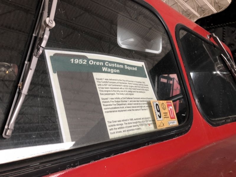 Additional signage in the window image. Click for full size.