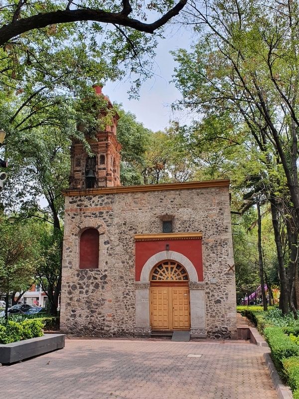 Chapel of San Lorenzo Martyr and Marker image. Click for full size.