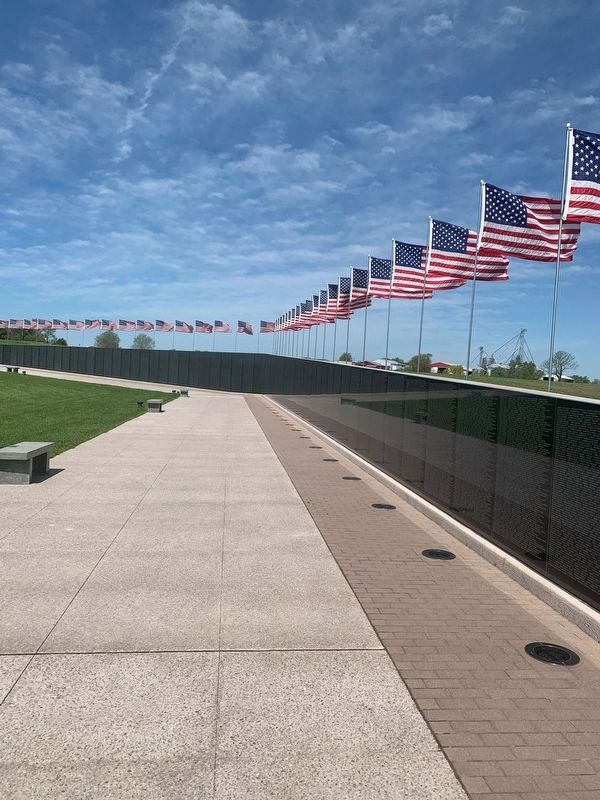 Vietnam Memorial. Click for full size. Vietnam Memorial image. Click for full size.