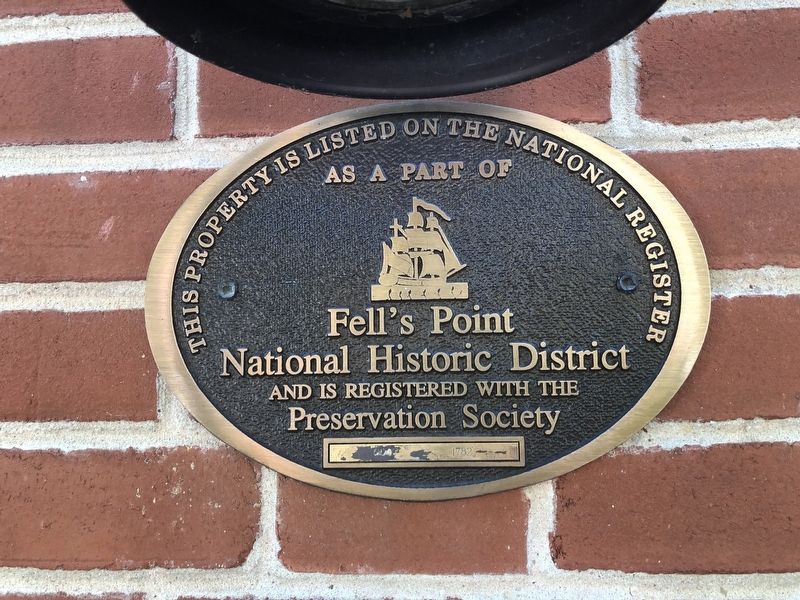 828 South Bond Street Marker image. Click for full size.