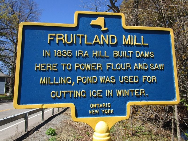 Fruitland Mill Marker image. Click for full size.