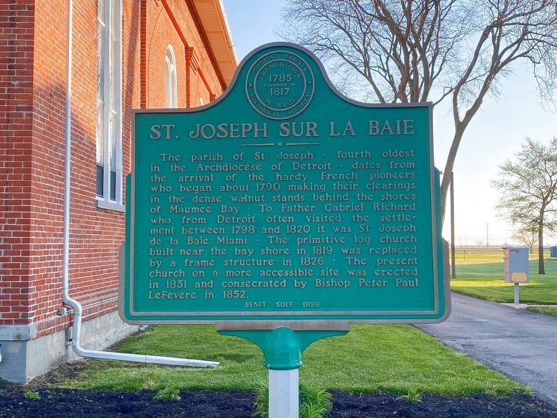 St. Joseph Sur La Baie Marker. Click for full size. St. Joseph Sur La Baie Marker image. Click for full size.