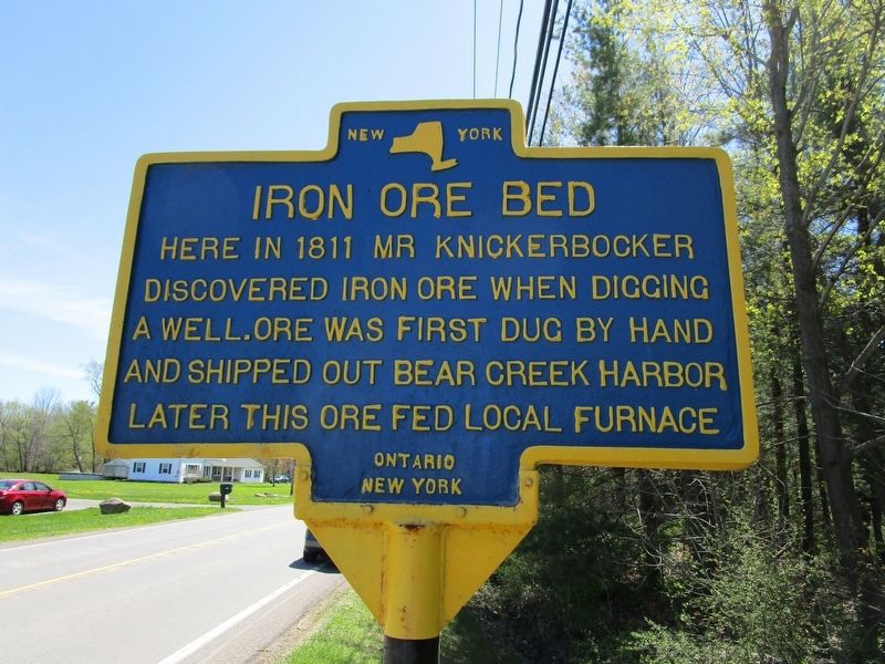 Iron Ore Bed Marker image. Click for full size.
