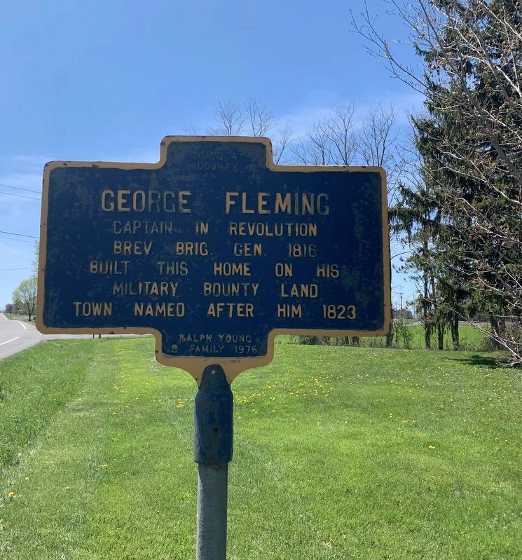 George Fleming Marker image. Click for full size.