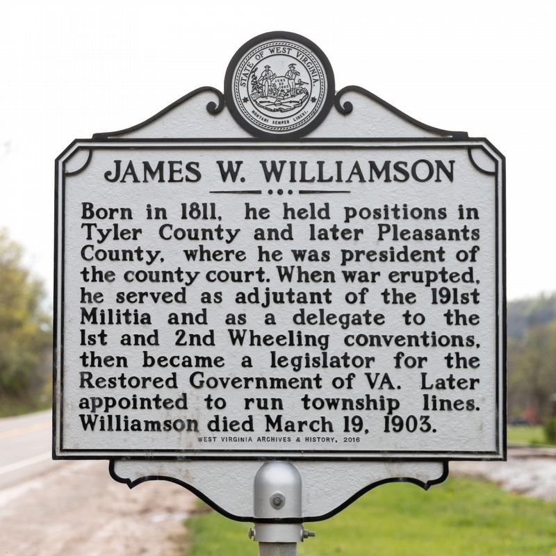 James W. Williamson Marker image. Click for full size.