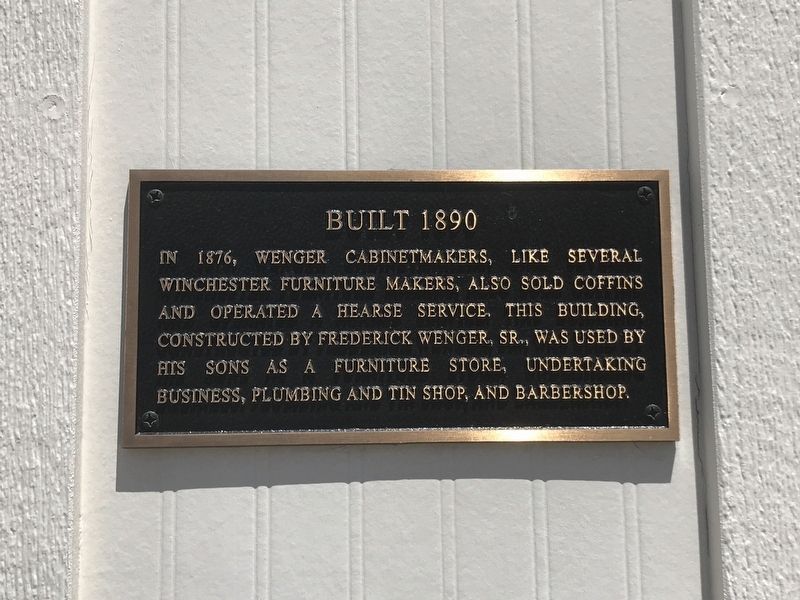 Built 1890 Marker. Click for full size. Built 1890 Marker image. Click for full size.