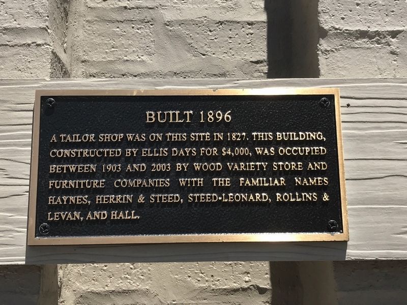 Built 1896 Marker image. Click for full size.