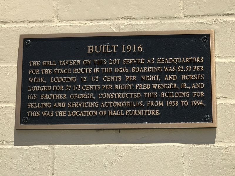 Built 1916 Marker image. Click for full size.