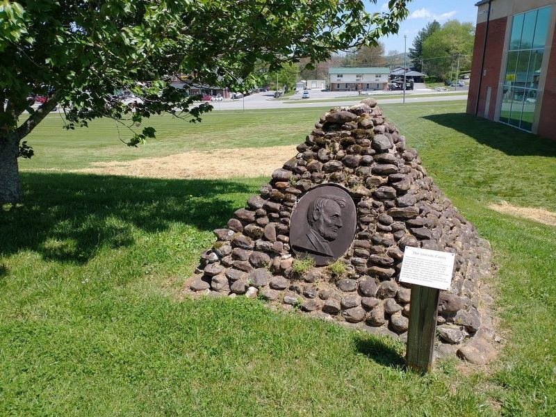 The Lincoln Cairn and Marker. Click for full size. The Lincoln Cairn and Marker image. Click for full size.