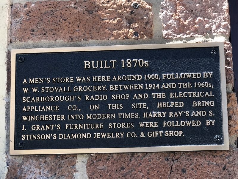 Built 1870s Marker image. Click for full size.