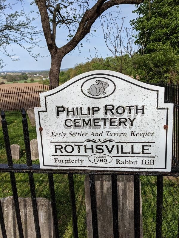 Philip Roth Cemetery Marker. Click for full size. Philip Roth Cemetery Marker image. Click for full size.