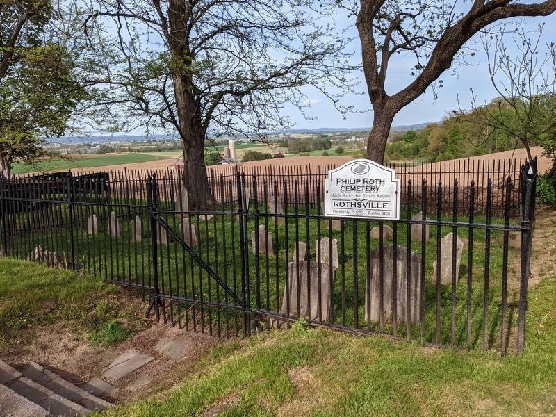 Philip Roth Cemetery Marker. Click for full size. Philip Roth Cemetery Marker image. Click for full size.