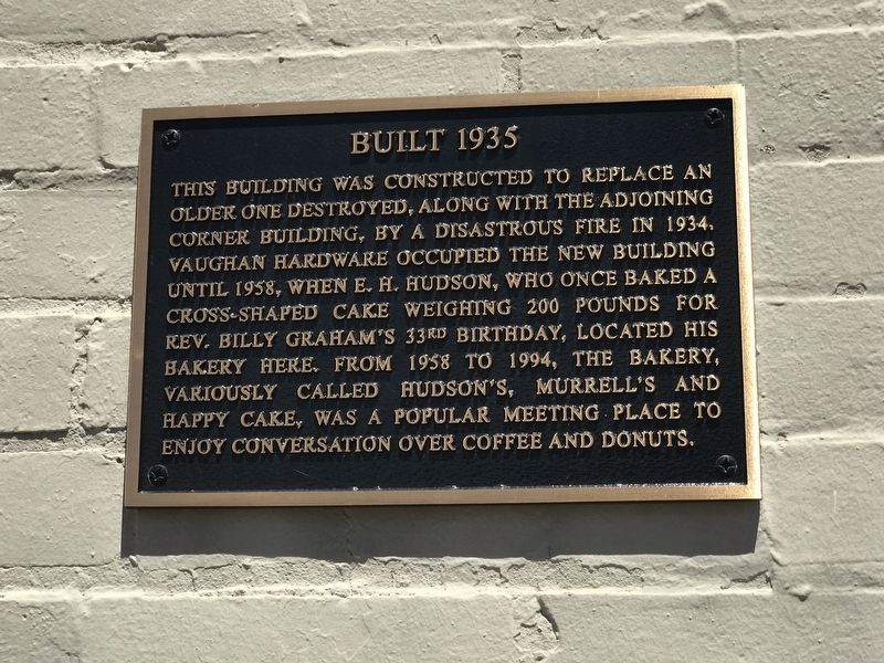 Built 1935 Marker image. Click for full size.