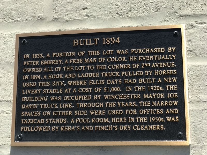 Built 1894 Marker image. Click for full size.