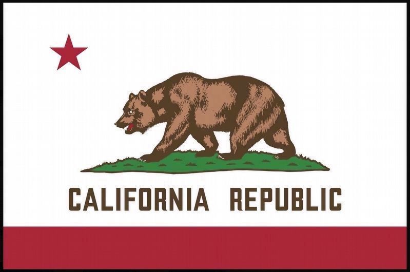 Today�s California State Flag image. Click for full size.