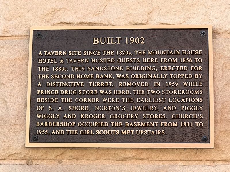 Built 1902 Marker image. Click for full size.