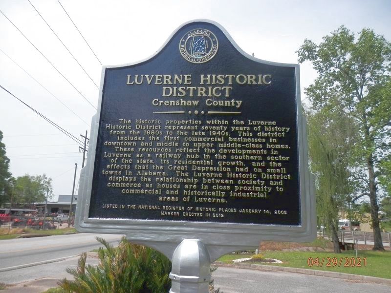 Luverne Historic District image. Click for full size.