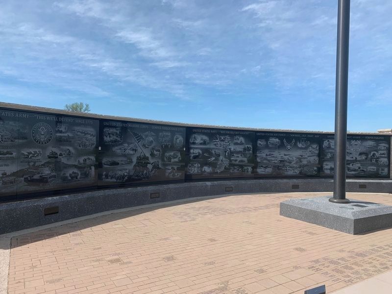 Veterans Memorial. Click for full size. Veterans Memorial image. Click for full size.
