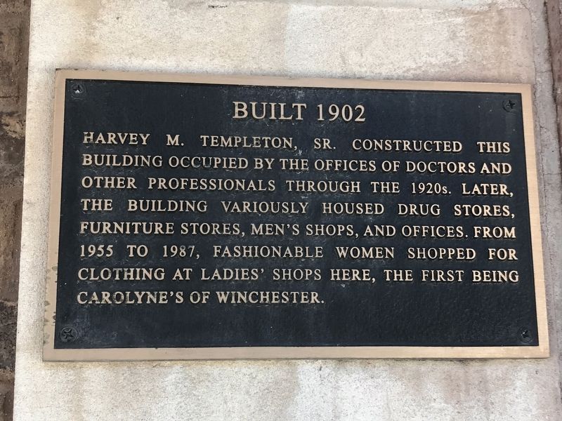 Built 1902 Marker image. Click for full size.