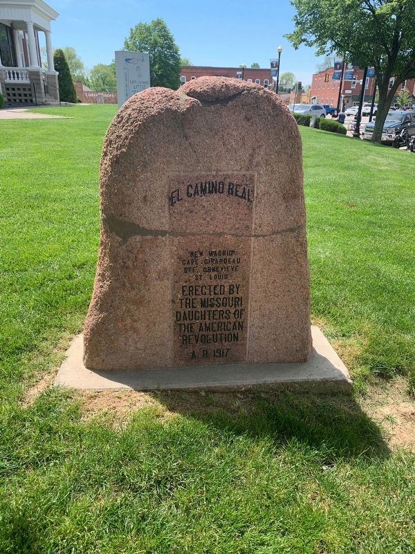 El Camino Real Marker. Click for full size. El Camino Real Marker image. Click for full size.