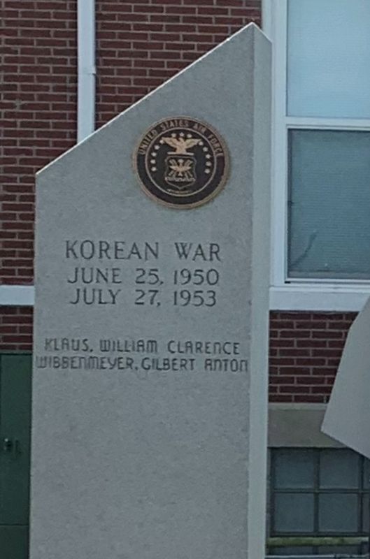 In Honor of those who served in the Military Forces of America Marker image. Click for full size.