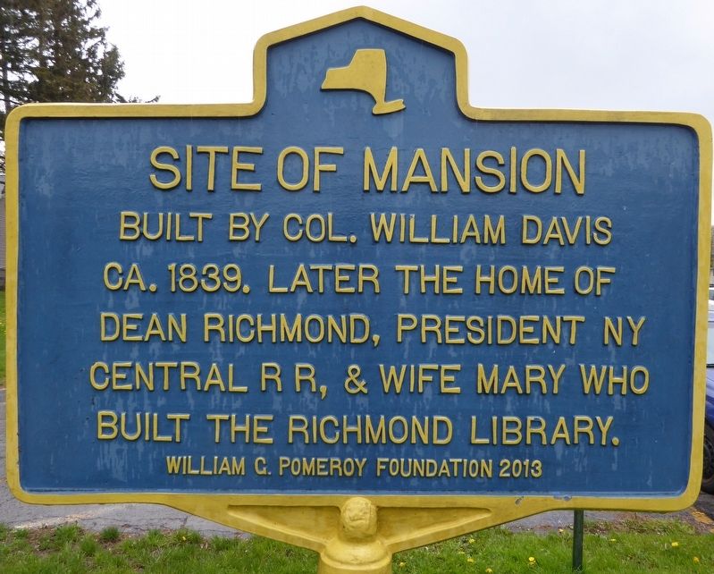 Site of mansion Marker image. Click for full size.
