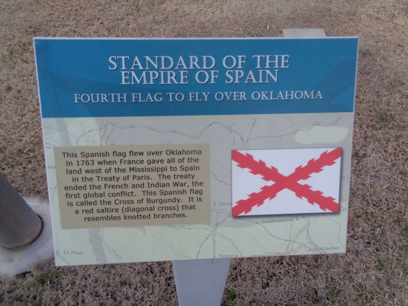 Standard of the Empire of Spain Marker. Click for full size. Standard of the Empire of Spain Marker image. Click for full size.