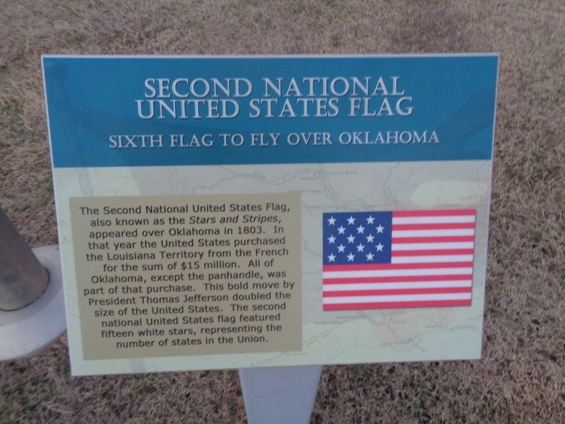 Second National United States Flag Marker. Click for full size. Second National United States Flag Marker image. Click for full size.
