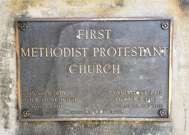 First Methodist Protestant Church Marker image. Click for full size.