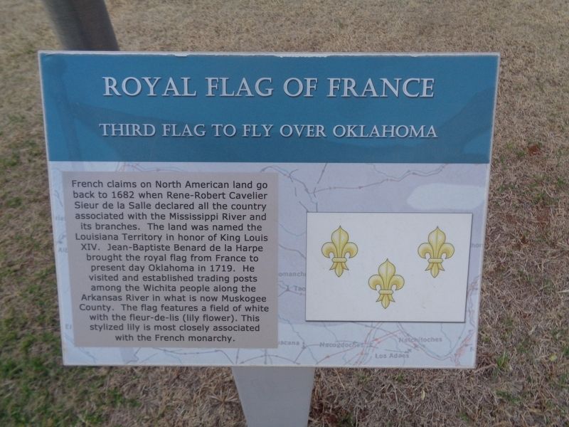 Royal Flag of France Marker. Click for full size. Royal Flag of France Marker image. Click for full size.