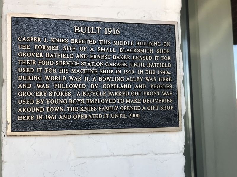 Built 1916 Marker. Click for full size. Built 1916 Marker image. Click for full size.