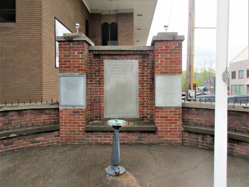 Owsley County Veterans Memorial. Click for full size. Owsley County Veterans Memorial image. Click for full size.