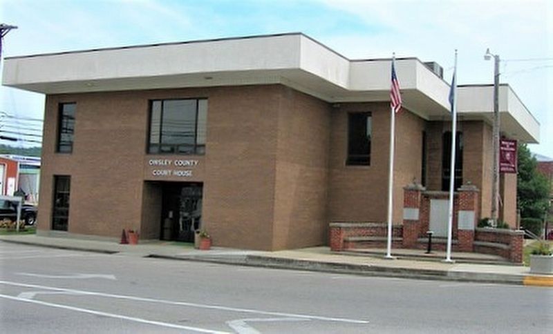Owsley County Veterans Memorial. Click for full size. Owsley County Veterans Memorial image. Click for full size.