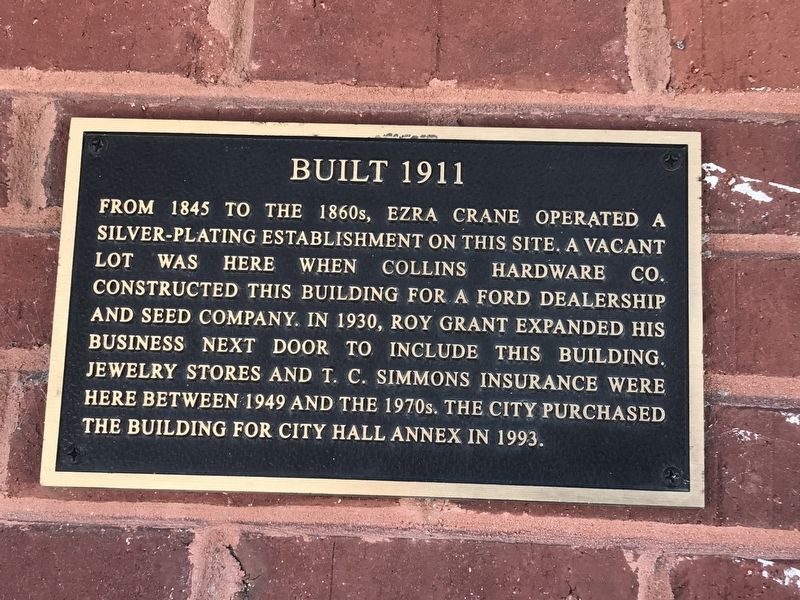 Built 1911 Marker image. Click for full size.