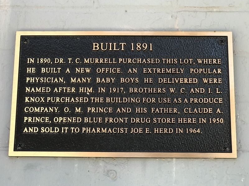Built 1891 Marker image. Click for full size.
