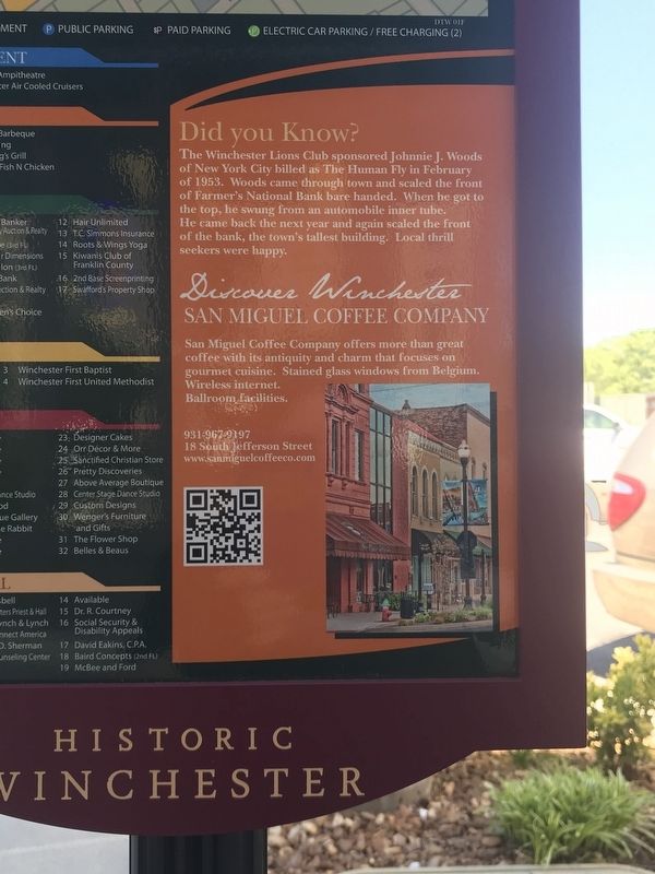 Did You Know? Marker (Side A). Click for full size. Did You Know? Marker (Side A) image. Click for full size.