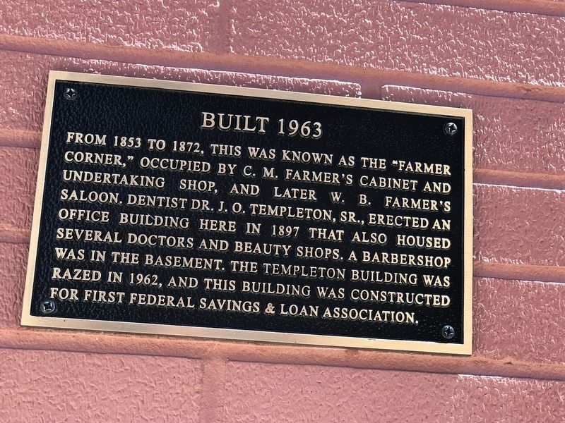 Built 1963 Marker. Click for full size. Built 1963 Marker image. Click for full size.