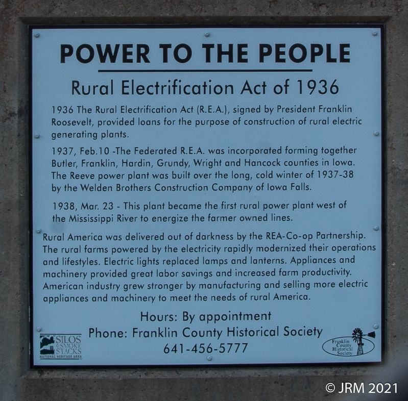 Power To The People Marker image. Click for full size.